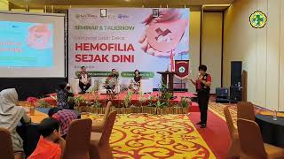 RS Panti Nirmala mengadakan Seminar dan Talkshow "Mengenal Lebih Dekat Hemofilia Sejak Dini"