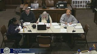 Finance Committee 11/12/2024