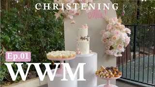 「Working With Mum」Christening Event | Lunch & Window Shopping 🛍️