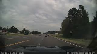 Crash aftermath near Tyler TX