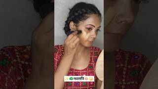 Navratri makeup look #festival #navratri #navratrispecial #shorts #short #ytshorts #ytshorts#youtube