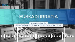 Gorka Garciari elkarrizketa Euskal Irratian