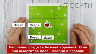 Нейропсихологическая игра «Где муха?»