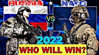 RUSSIA VS NATO Military power comparison 2022