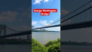 George Washington Bridge Connected to NY and NJ