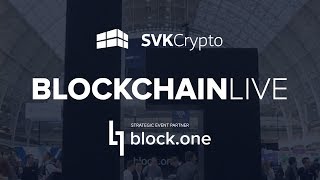 SVK Crypto with Block.one at Blockchain Live 2018