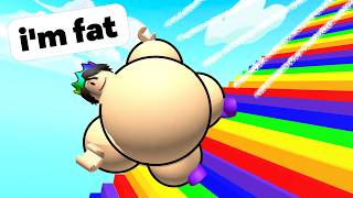 Becoming a Rolling FAT Ball AT MAXIMUM Speed in Roblox