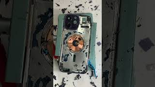 iPhone 14 Pro Max Broken Back Glass Repair - Crack Back Glass iPhone 12 Pro Max #repair #apple #