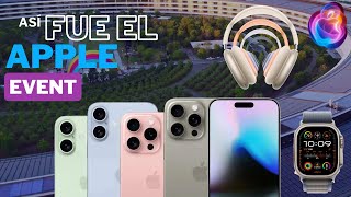 Nuevos iPhone 16, Apple Watch Series 10 y más: Todo lo que Apple Reveló en el Evento It's glowtime