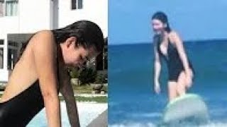 BELA PADILLA ipinakita ang magandang Katawan at hilig sa dagat