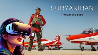 Surya Kiran aerobatic team signs off Airshow 2024 #airshow #vr #virtualreality #marina #airshow