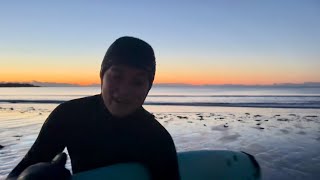 VLOGMAS DAY 14! MY MORNING ROUTINE TO GO SURF! SURFING IN COLD WATER FOR TWO WEEKS IN A ROW!