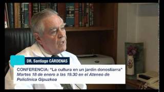 La cultura en un jardín donostiarra Dr. Cárdenas Policlínica Gipuzkoa