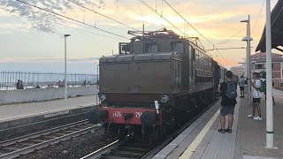 viaggio a lavagna dalla torta dei Fieschi a bordo del treno storico con E 626 e centoporte