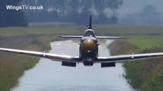 Breitling Fighters Spitfire MH434 LOW pass