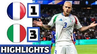 🔵 France vs Italy (1-3) Extended HIGHLIGHTE | UEFA Nations League