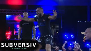 Tackled Off the Stage! Intense BJJ Match - Vagner Rocha vs Ty Freeman