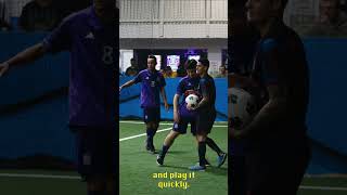 Stay on your toes👀⚽️ #soccershorts #canonphotography #indoorsoccer #soccerlife #futbol #soccergame