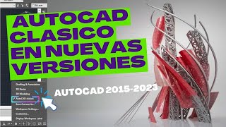 Cómo instalar AutoCAD clásico en nuevas versiones SUPER FACIL.