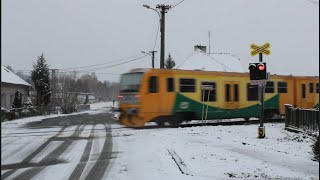 Železniční přejezd Lípa nad Dřevnicí [P8253] 2.12. 2023