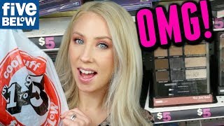 FIVE BELOW SHOPPING! Cheap Makeup Tutorial:  First Impressions Makeup