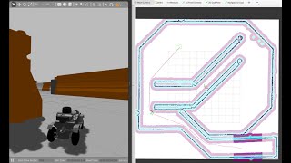 RLCar Gazebo Nav2 education curriculum example