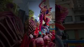 Mumbai cha raja ganpati visarjan Girgaon chaupati 2024 #shorts #trending  #ganpati #unesco