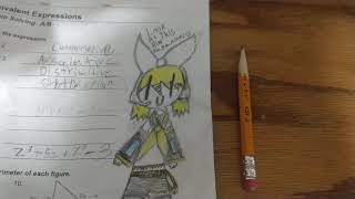 I made BEAUTIFUL Kagamine Rin fanart instead of doing my homework