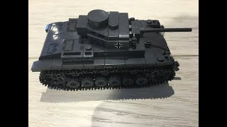 Stop Motion Build: 3062 COBI Panzer III (1:48) | Stop-Motion