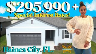 Most AFFORDABLE New Construction home under $300k in Haines City, FL!! $0 Downpayment Available!