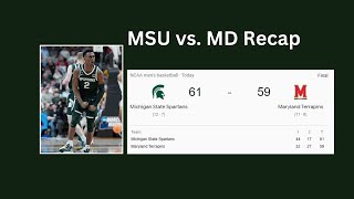 Michigan State vs. Maryland basketball recap