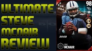 98 Ultimate Legend Steve McNair Review | Madden 17 Ultimate Team Player Review