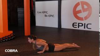 Cobra Pose (Upward Dog) | EPIC Hybrid Training