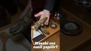 Wasabi sos nasil yapilir? #wasabi #londra #london #uk