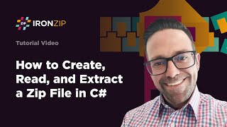 How to Create, Read, and Extract A Zip File in C# | IronZip