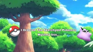 I Ordered The Sketchyest Pokemon Mystery Box...