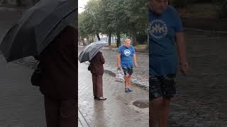 KALININGRAD 10.09.2024 #short 🌧️ Дождь Гроза Ливень