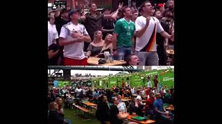 English reaction compared to German #Euro2020