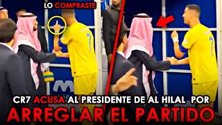 🤬💰Cristiano Ronaldo vs Presidente Del Al Hilal's En el Derby 🤬💰