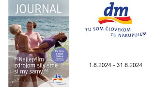 dm drogerie leták (SK) - 1.8.2024 - 31.8.2024