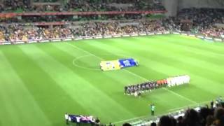 National Anthem AAMI Park