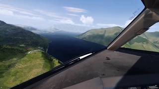 Arrival Into Queenstown on Boeing 777-200LR. Edit by Arun B