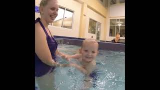 Chubby Baby Swimming