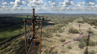 Рабочие разрушали башню, пока мы поднимались на нее. Полное исследование Каунаса