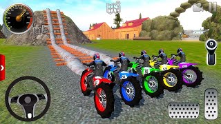 Off-road Dirt Bike Multiplayer Mud Racing Motorcycle Stunt Bike Motocross Android Driving Gameplay