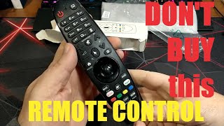 (Don't Buy) Replace Remote Control For LG Smart TV AN-MR650A - Review (by Banggood)