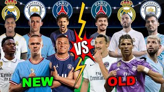 2015 Legends Football Players 🆚 2025 Best Football Players - Ronaldo Messi Mbappe Neymar