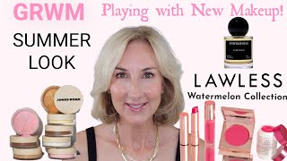 GRWM | SUMMER LOOK using New! Clean Beauty from Jones Road | Lawless | Perfumehead and MORE!