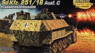 Dragon SdKfz 251/16 Flammpanzerwagen - Kit Review