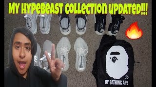 My Updated Hypebeast collection!!!!